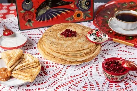  Blini With Sour Cream and Wild Berries: Experience the Sweet and Tangy Harmony of Russia's Beloved Pancake